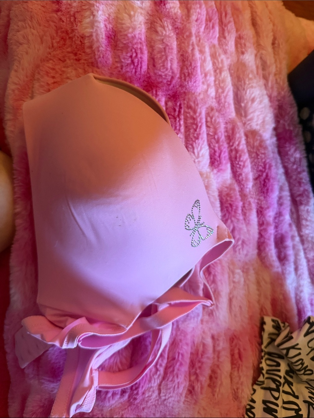 VS PINK Butterfly bra 36DDD